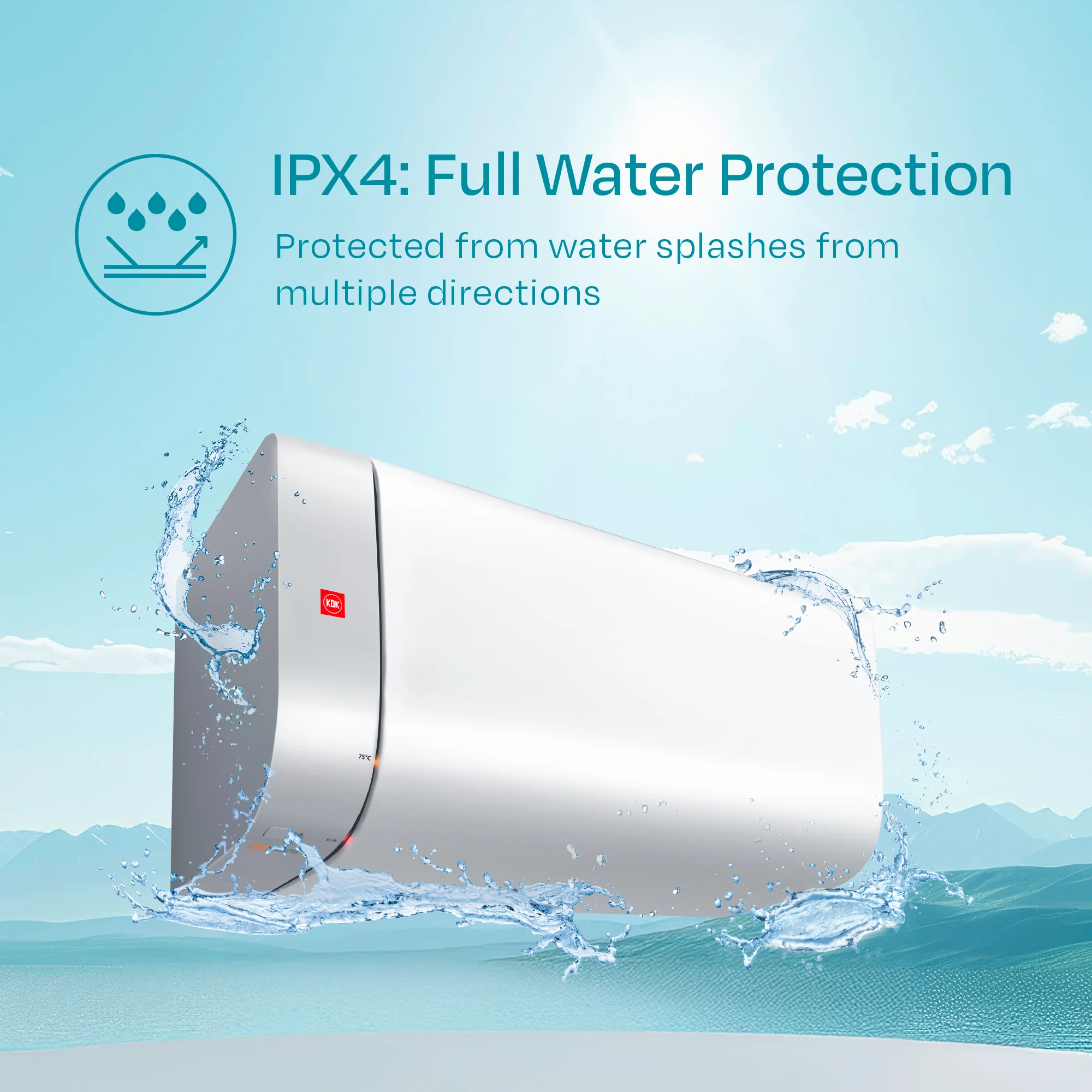 Storage Water Heater with Long Lasting Durability Tank (30L) - Image 5